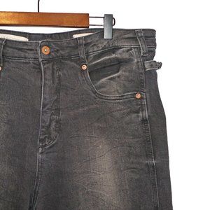 Pilcro and the Letterpress Black Tapered Jeans - Size 32 Petite